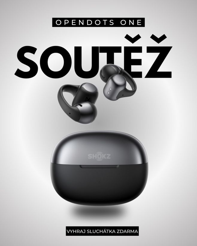 🎧 Chceš nová sluchátka Shokz OpenDots ONE ZDARMA? Zapoj se do naší soutěže a vyhraj nejnovější bezdrátová sluchátka od...
